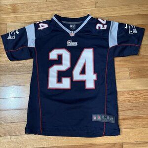 Vintage Nike Youth On Field Darrelle Revis New England Patriots Jersey Size M